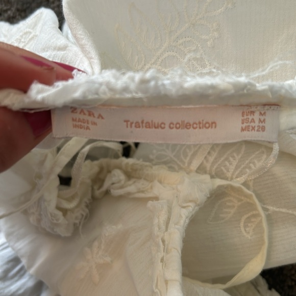 Zara babydoll crop top - Picture 4 of 5